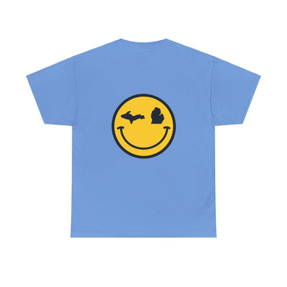 Unisex Michigan Smiley Face Tee