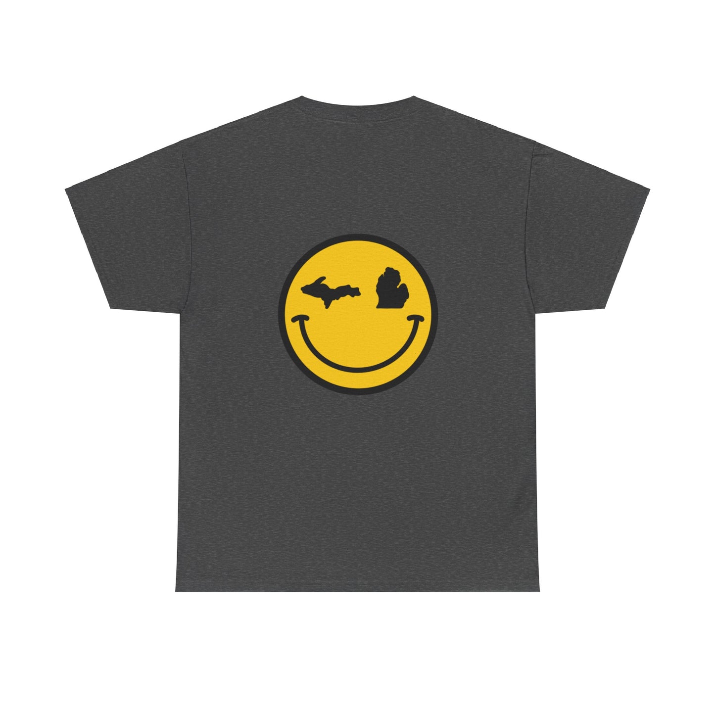 Unisex Michigan Smiley Face Tee