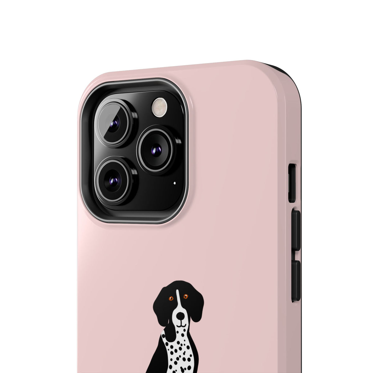 Black GSP Light Pink Tough Phone Cases