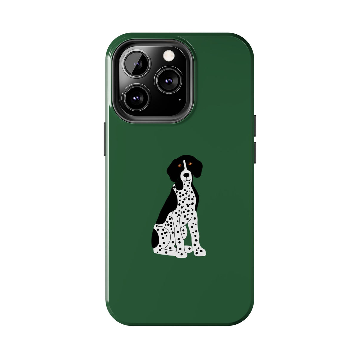 Black GSP Dark Green Tough Phone Cases