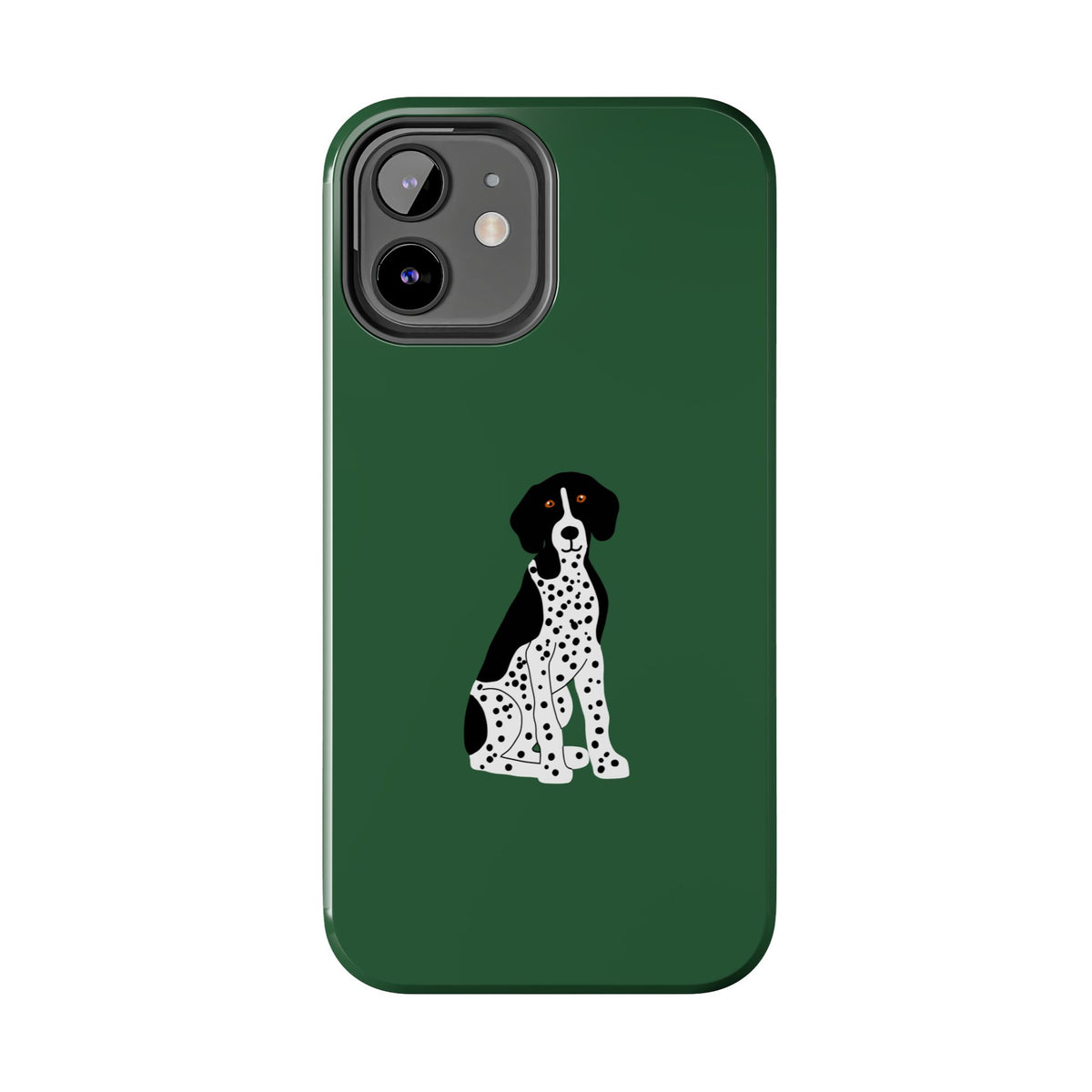 Black GSP Dark Green Tough Phone Cases