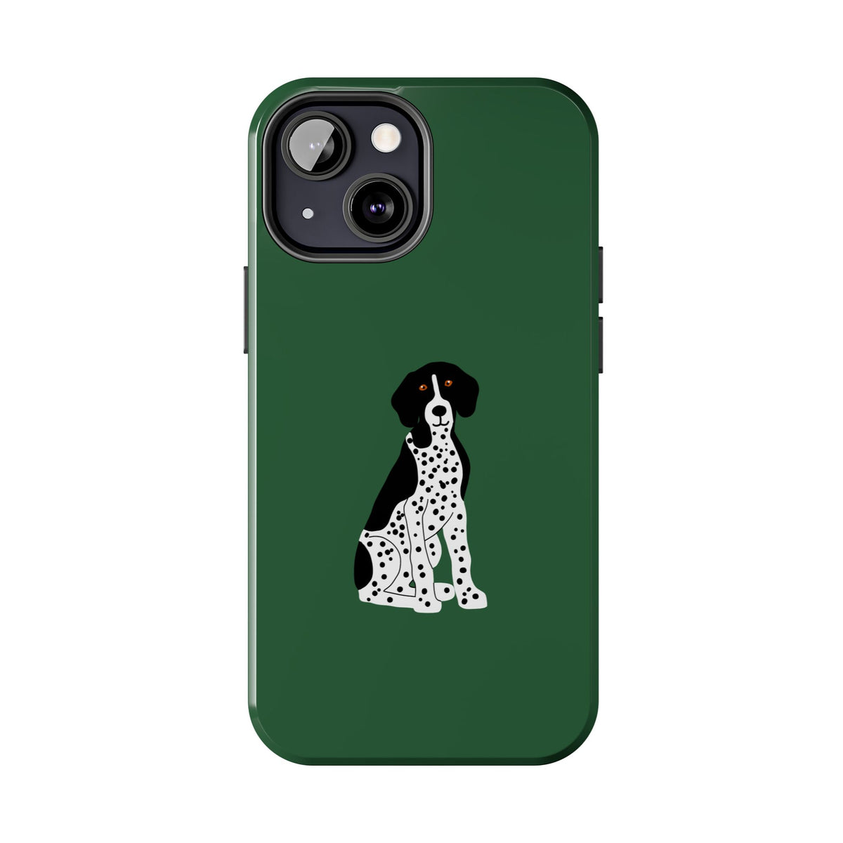 Black GSP Dark Green Tough Phone Cases