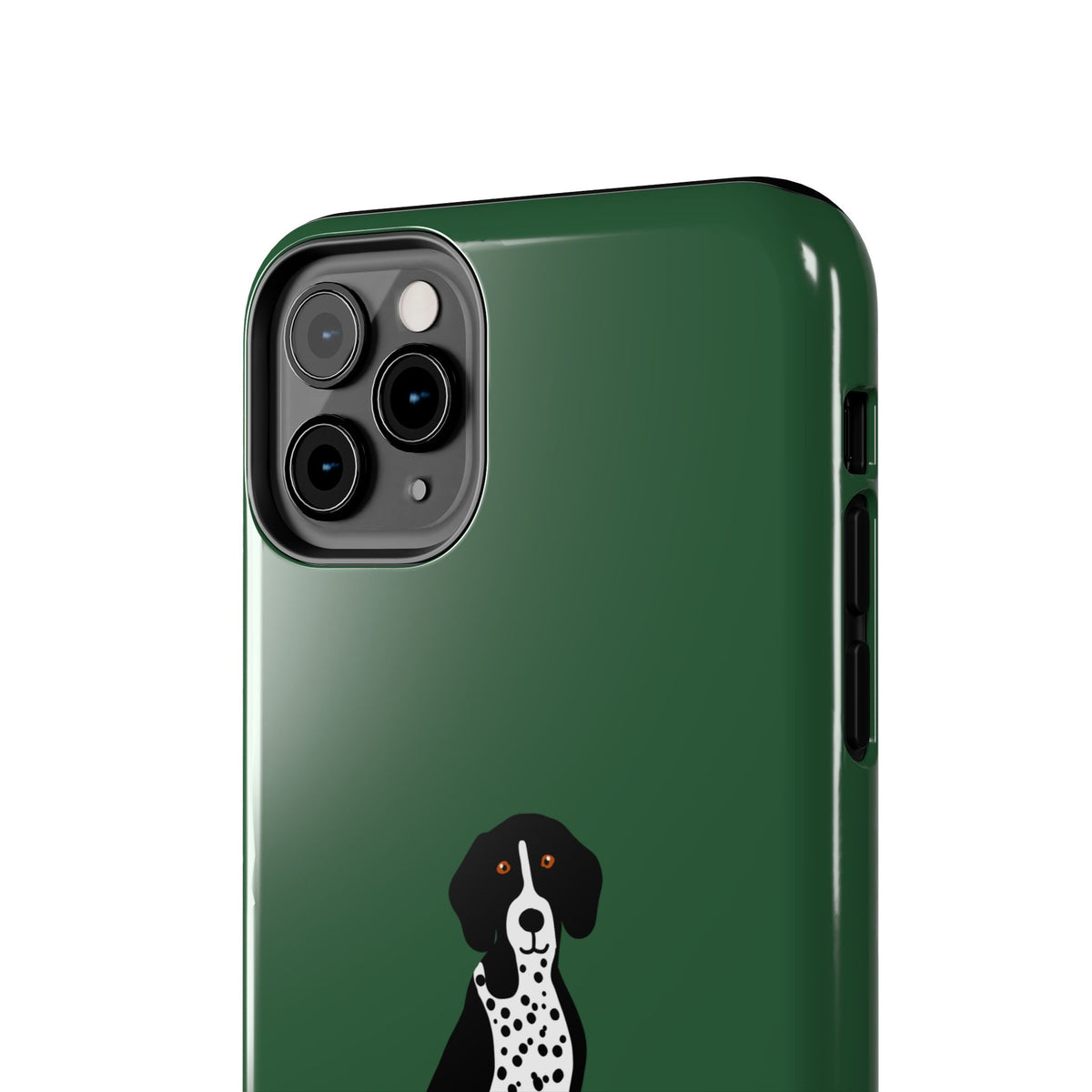 Black GSP Dark Green Tough Phone Cases