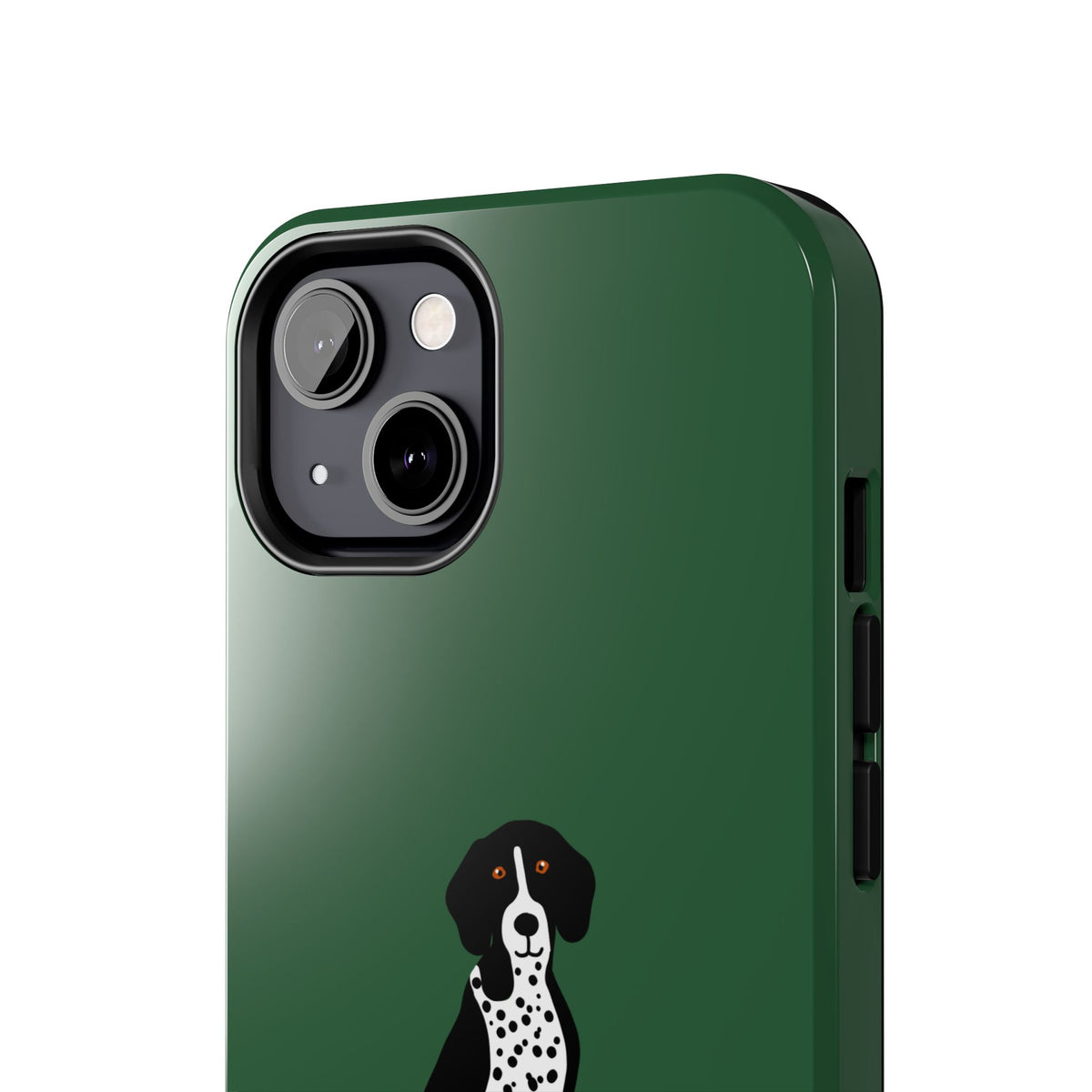 Black GSP Dark Green Tough Phone Cases