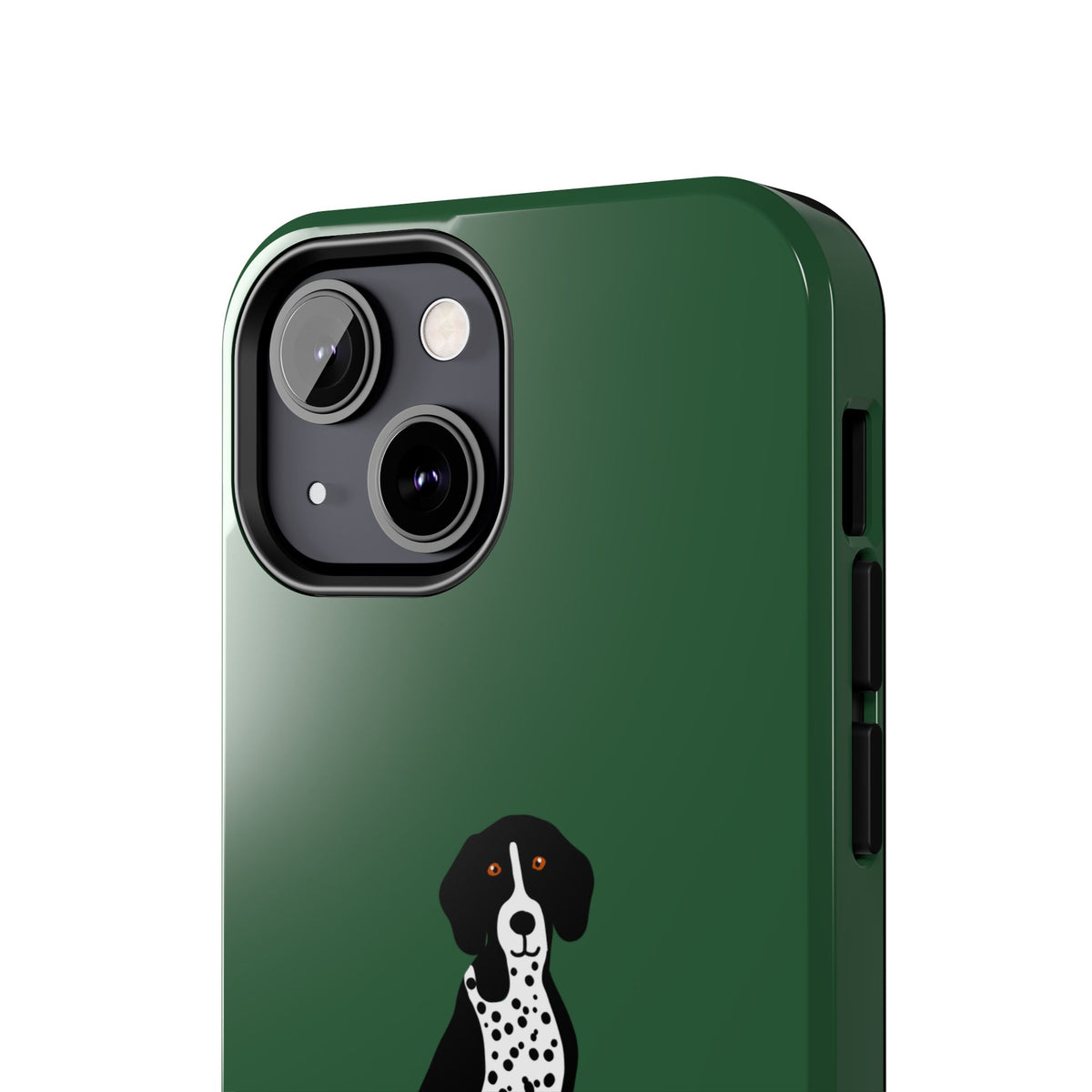 Black GSP Dark Green Tough Phone Cases