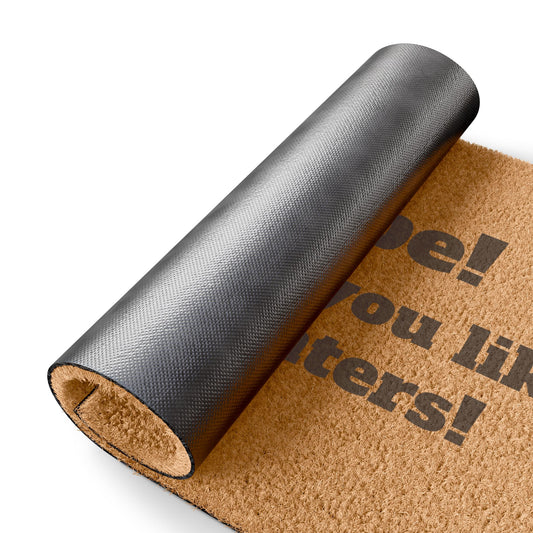 Ope hope you like pointers GSP German Shorthaired Pointer Minnesota Midwest Doormat