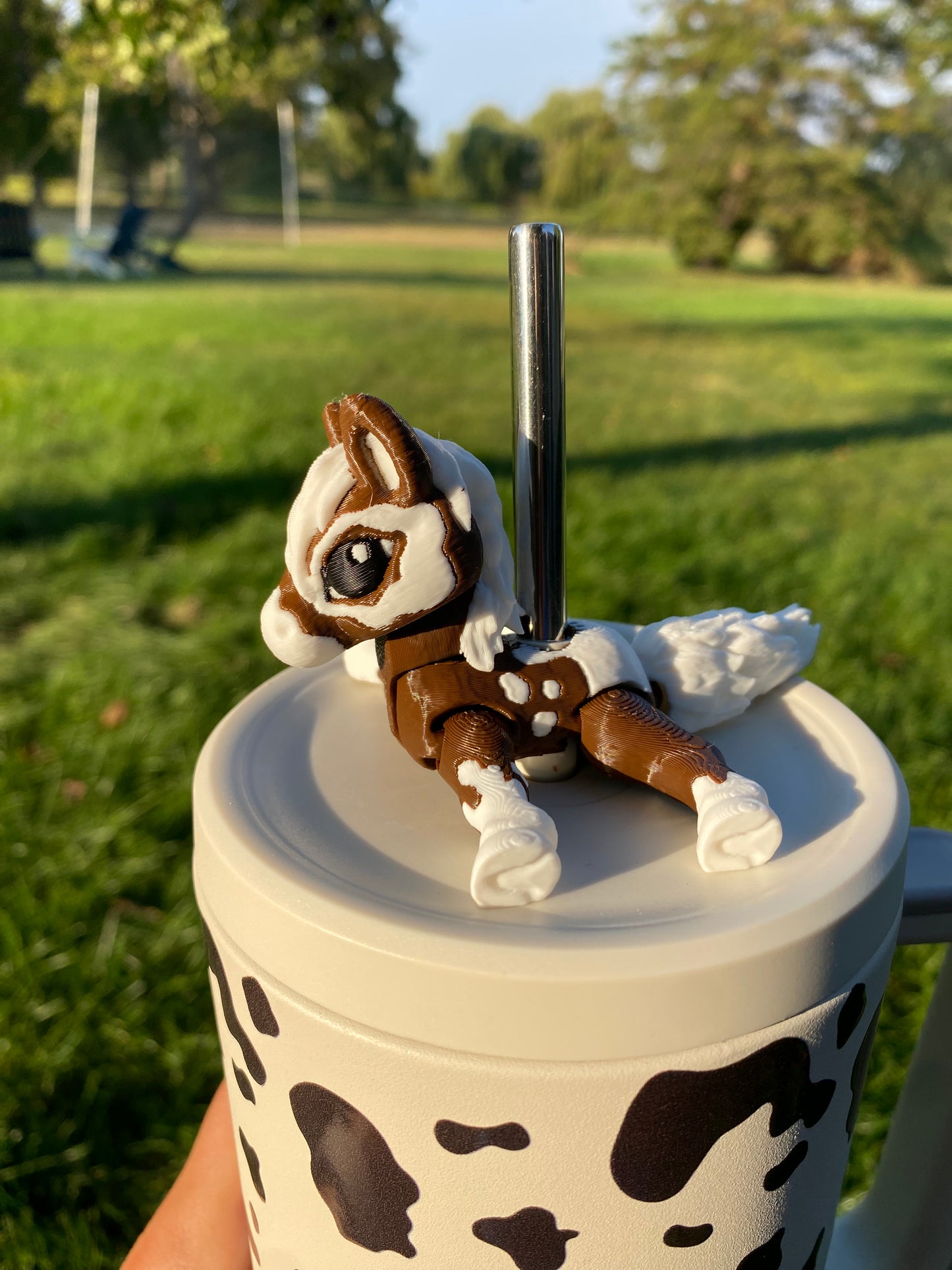 Halloween Horse Straw Topper/ Charm for Stanely Tumblers and other 9.5mm Straws