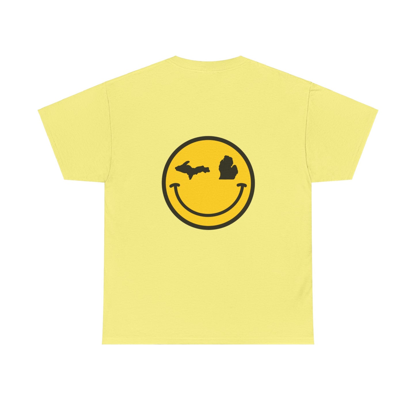 Unisex Michigan Smiley Face Tee