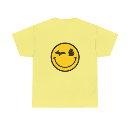 Unisex Michigan Smiley Face Tee