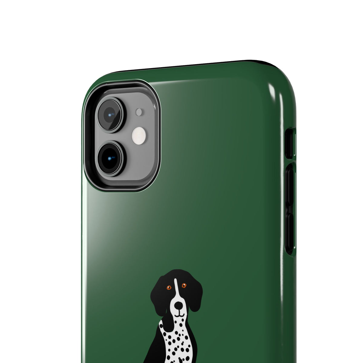 Black GSP Dark Green Tough Phone Cases