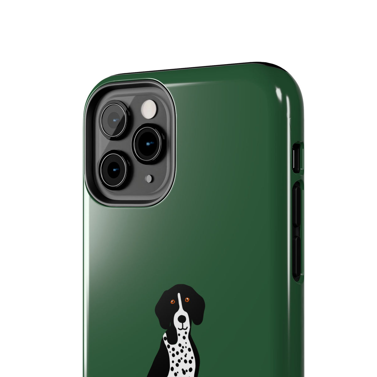 Black GSP Dark Green Tough Phone Cases