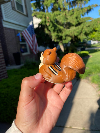 Chipmunk Duck Miniature Figurine For Jeep Wrangler Dashboard 3D Printed