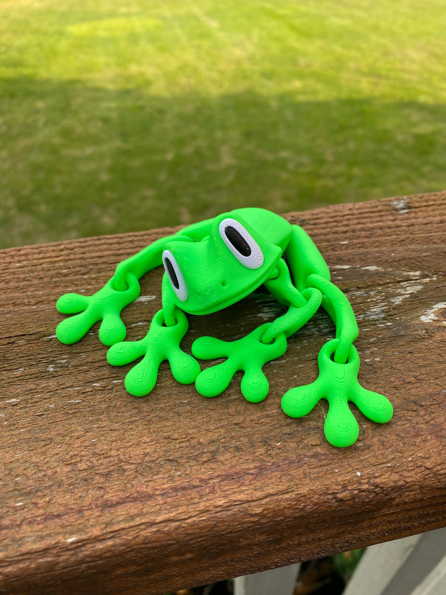 Articulated Tree Frog Fridge Magnets 3D Printed