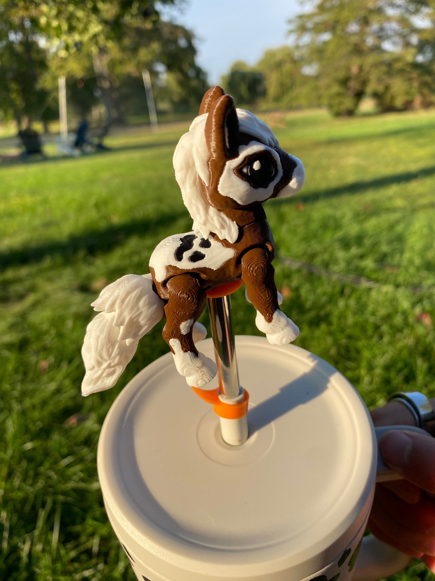 Halloween Horse Straw Topper/ Charm for Stanely Tumblers and other 9.5mm Straws