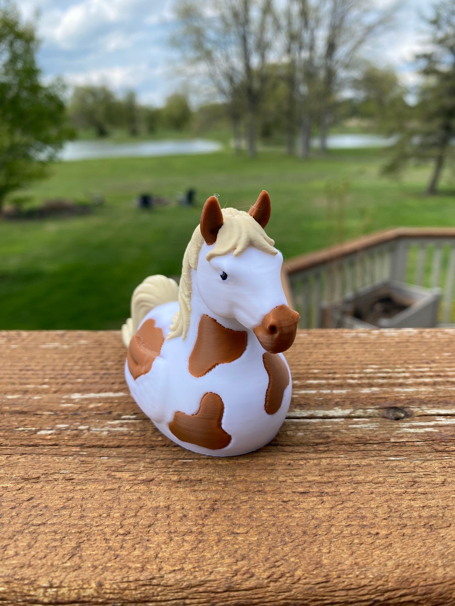 Horse Duck Miniature Figurine For Jeep Wrangler Dashboard