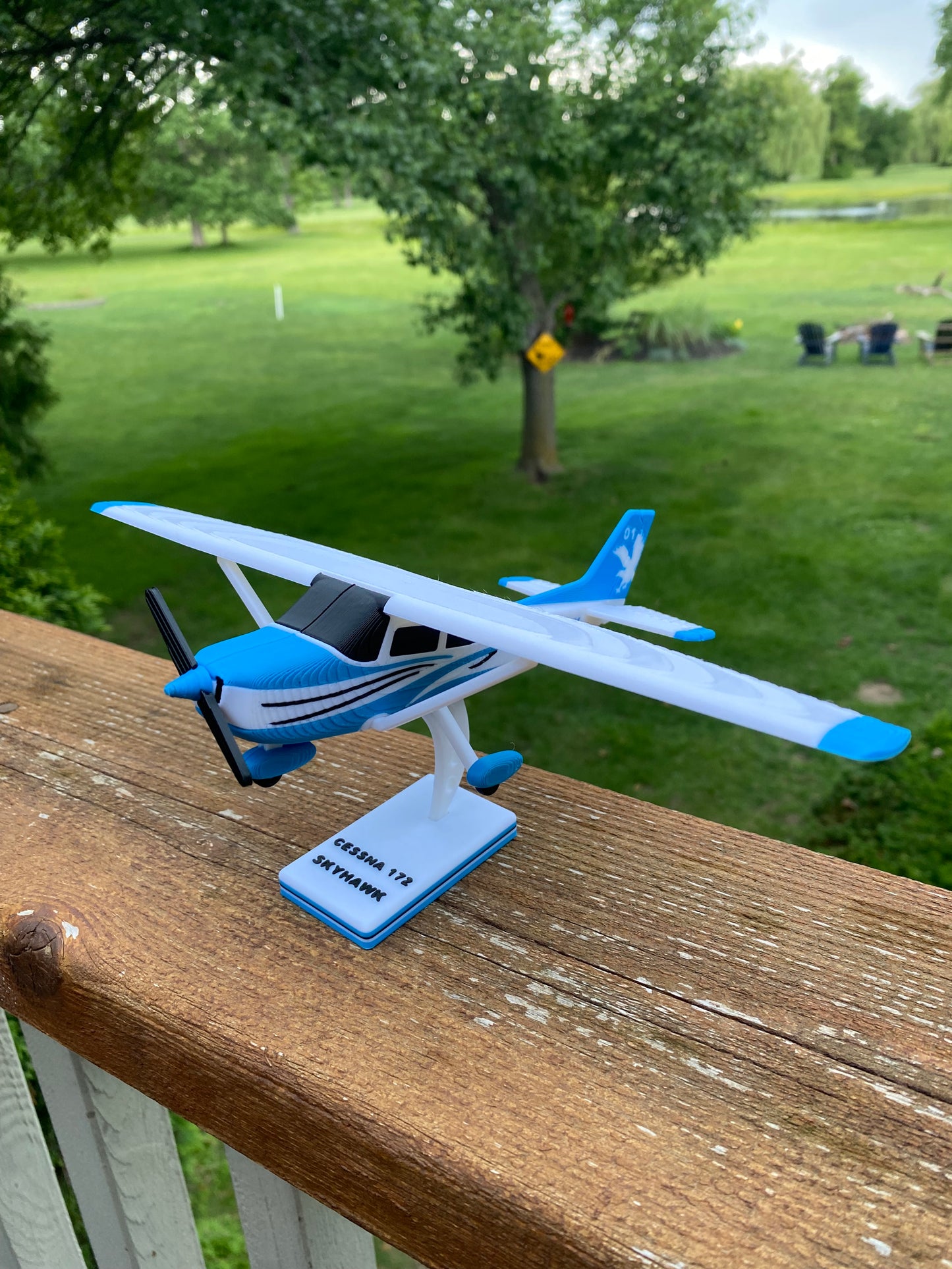 Cessna 172 Skyhawk Model Plane
