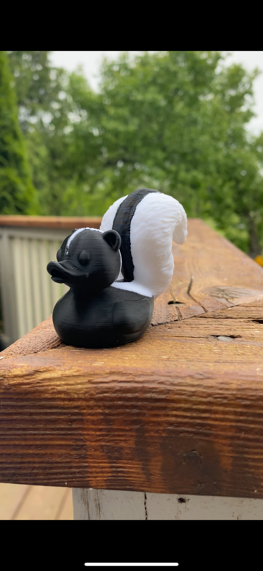 Skunk Duck Miniature Figurine For Jeep Wrangler Dashboard 3D Printed