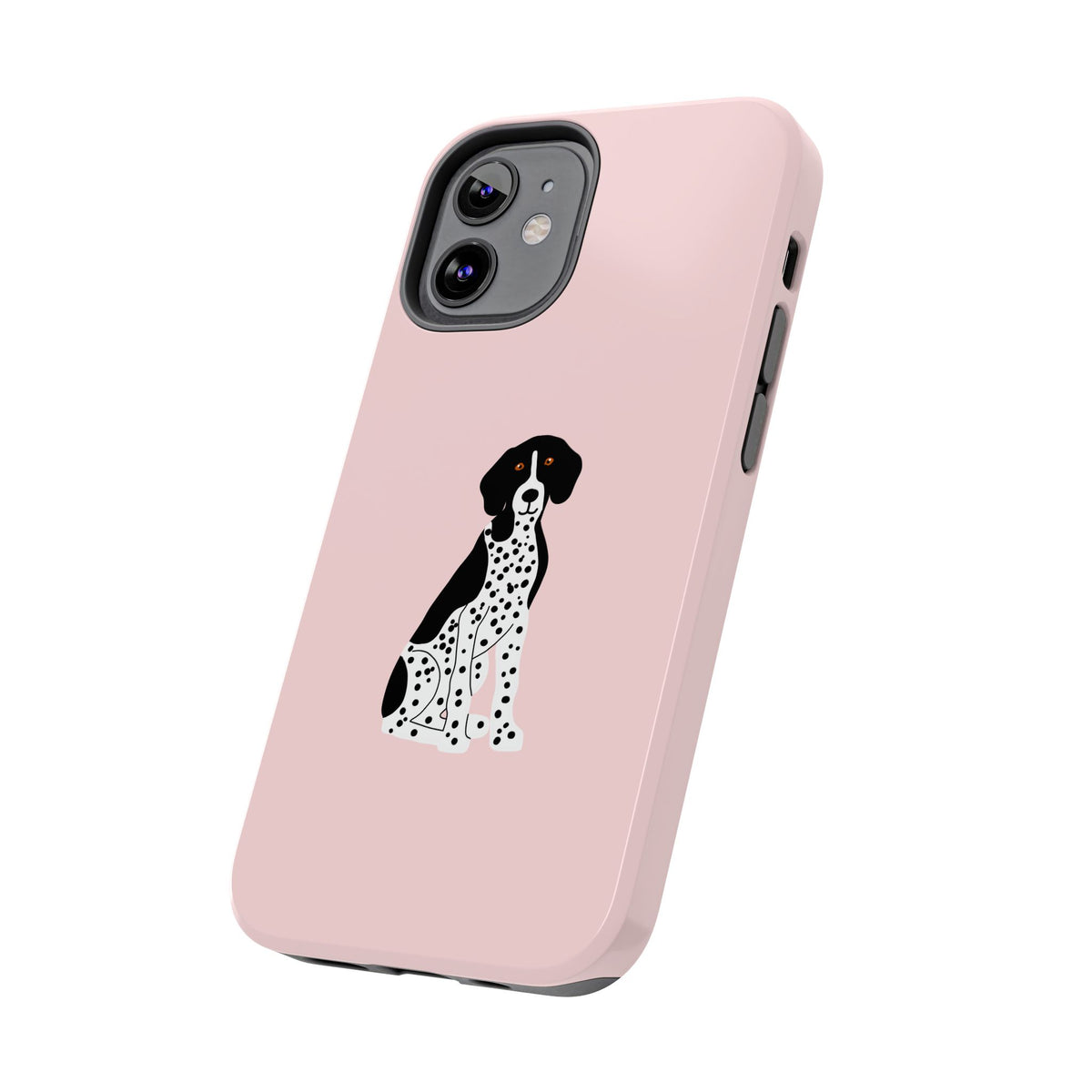 Black GSP Light Pink Tough Phone Cases
