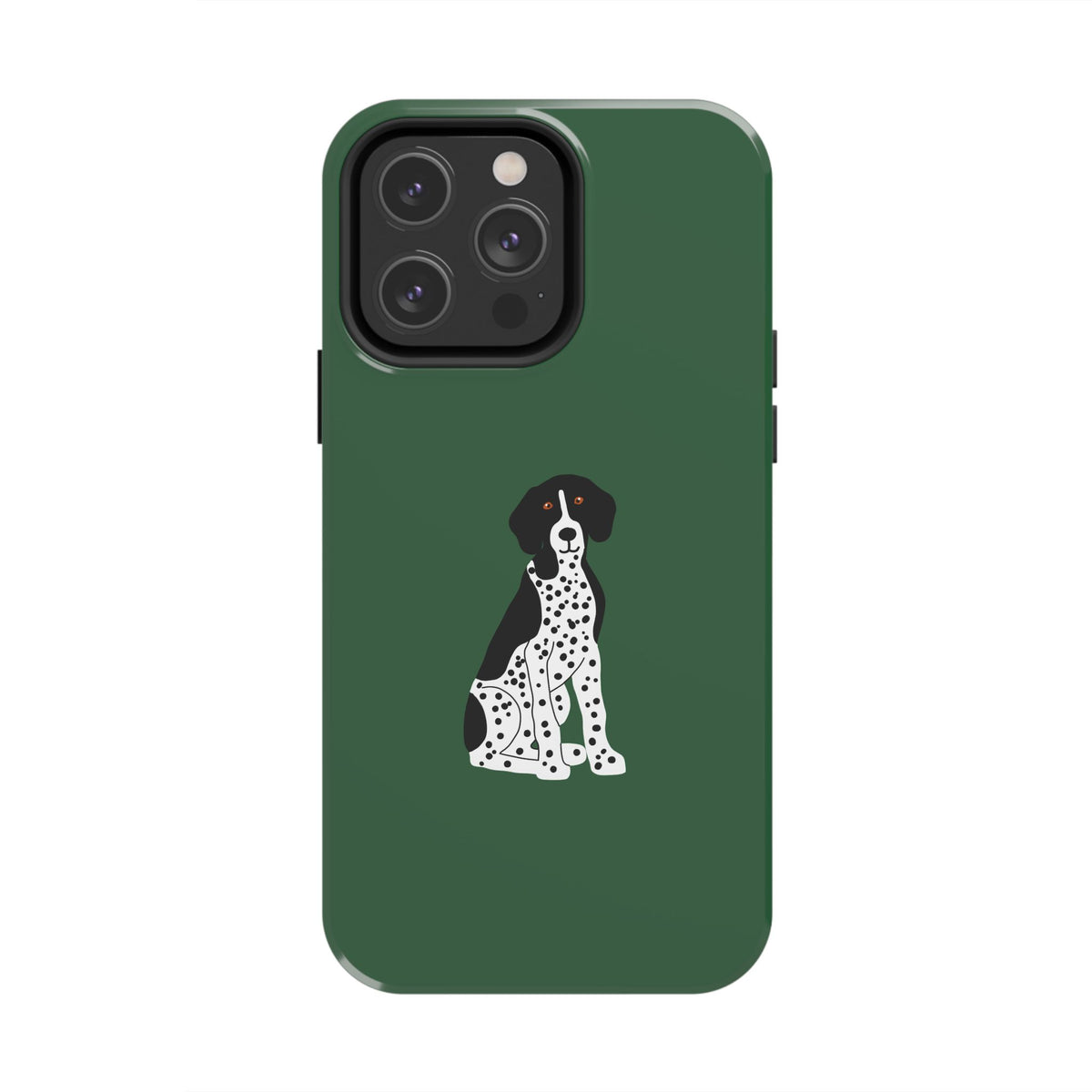 Black GSP Dark Green Tough Phone Cases
