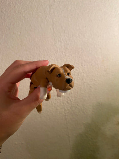 Custom Full Body Dog Straw Toppers/Charms 3D Printed for Stanley Tumblers or other 9.5mm Straws