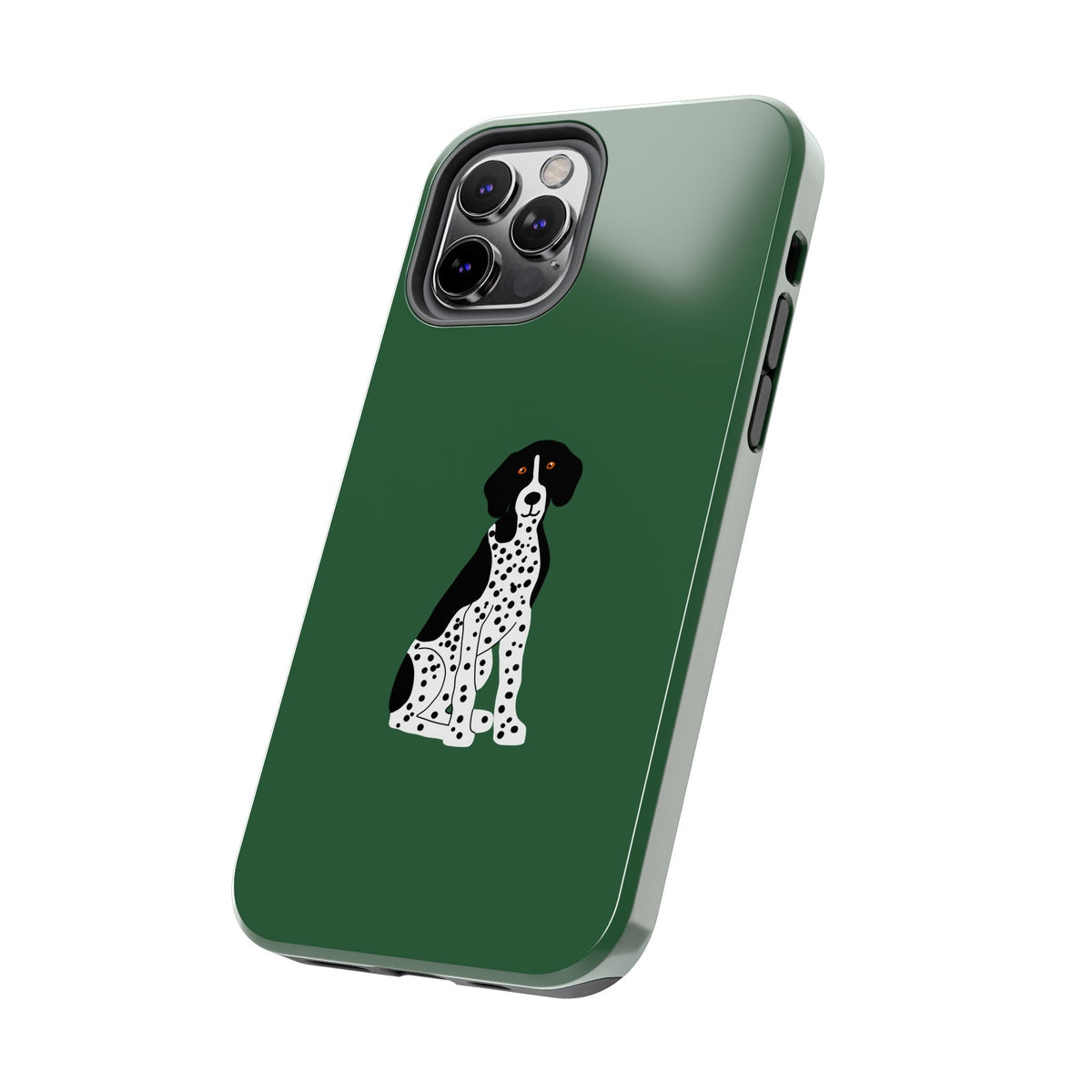 Black GSP Dark Green Tough Phone Cases