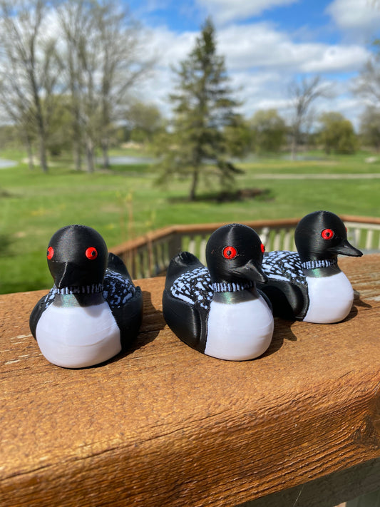 Loon Duck Miniature Figurine For Jeep Wrangler Dashboard