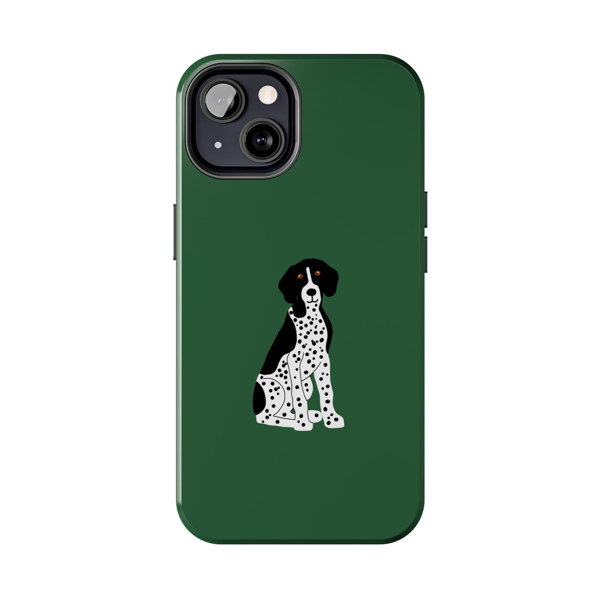 Black GSP Dark Green Tough Phone Cases