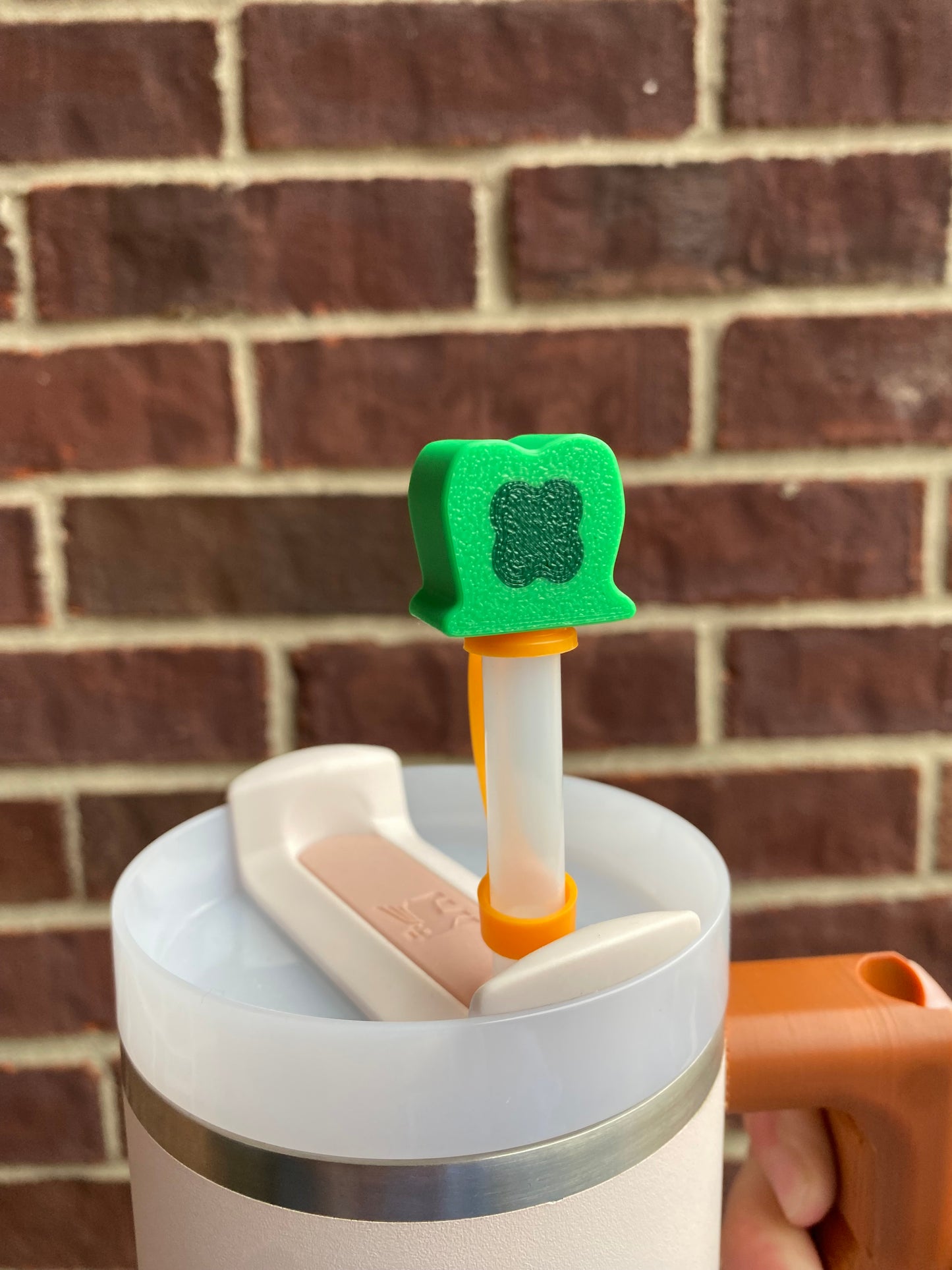 Leprechaun Hat Lucky Charms Marshmallow Straw Topper/ Charm for Stanely Tumblers and other 9.5mm Straws
