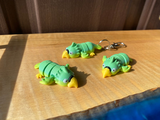 Parrot Fidget Toys and Keychains