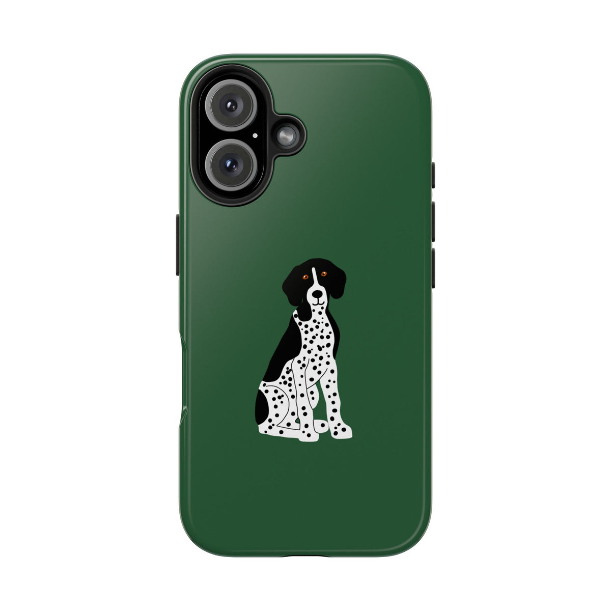 Black GSP Dark Green Tough Phone Cases