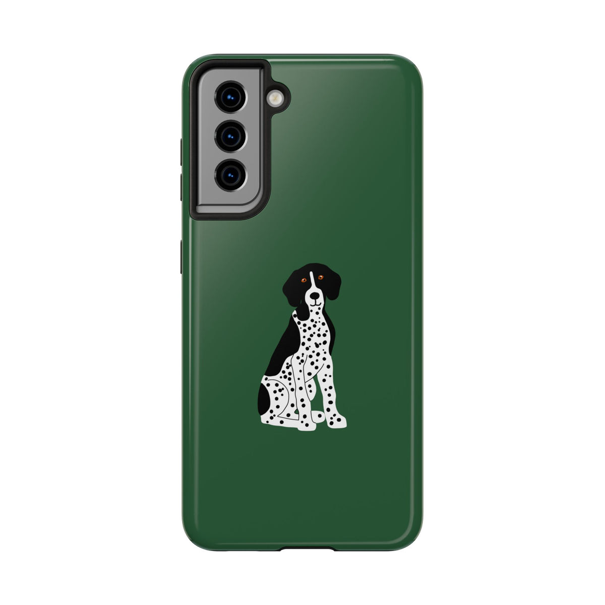Black GSP Dark Green Tough Phone Cases