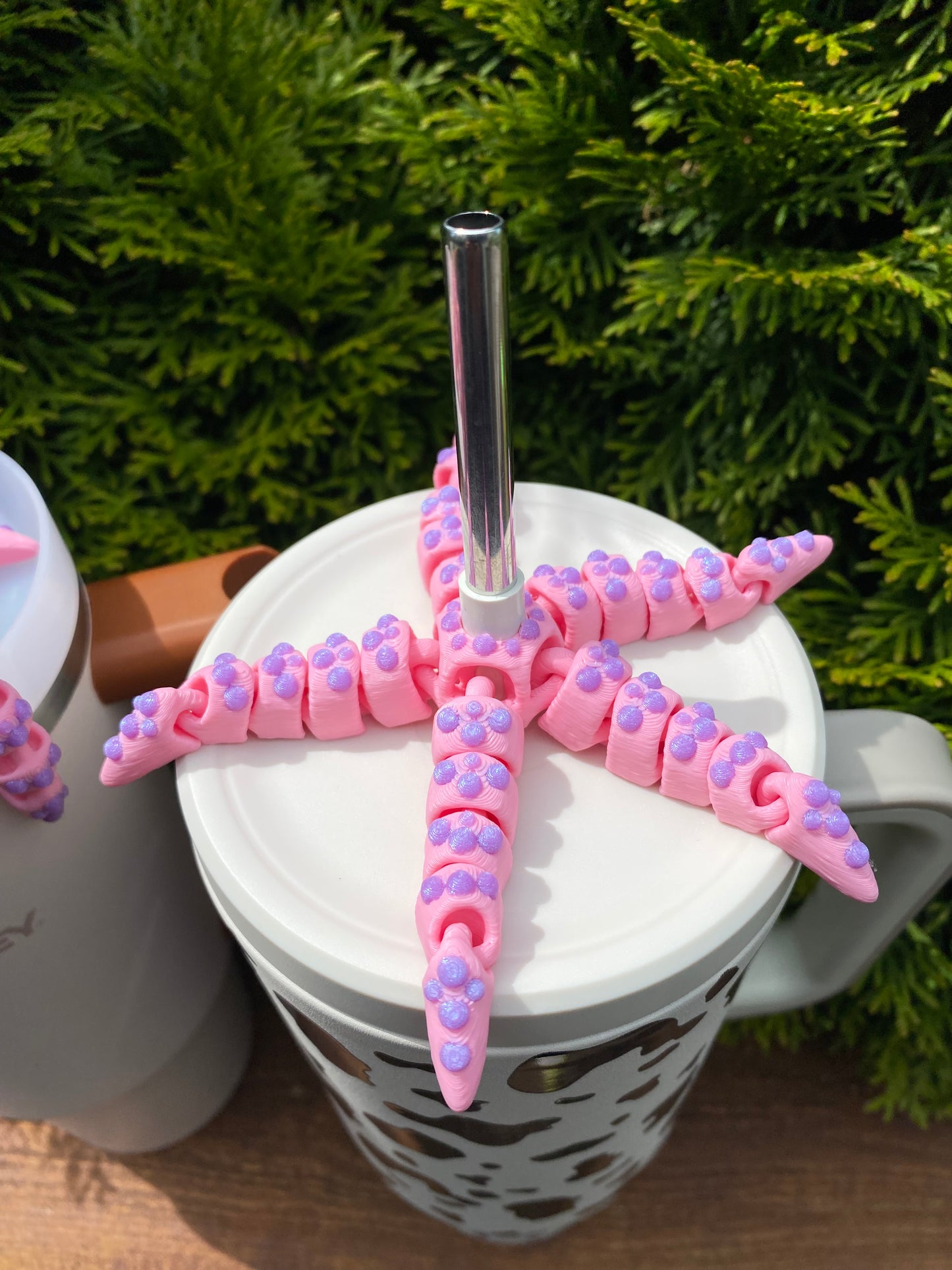 Starfish Straw Charm for Stanely Tumblers and other 9.5mm Straws
