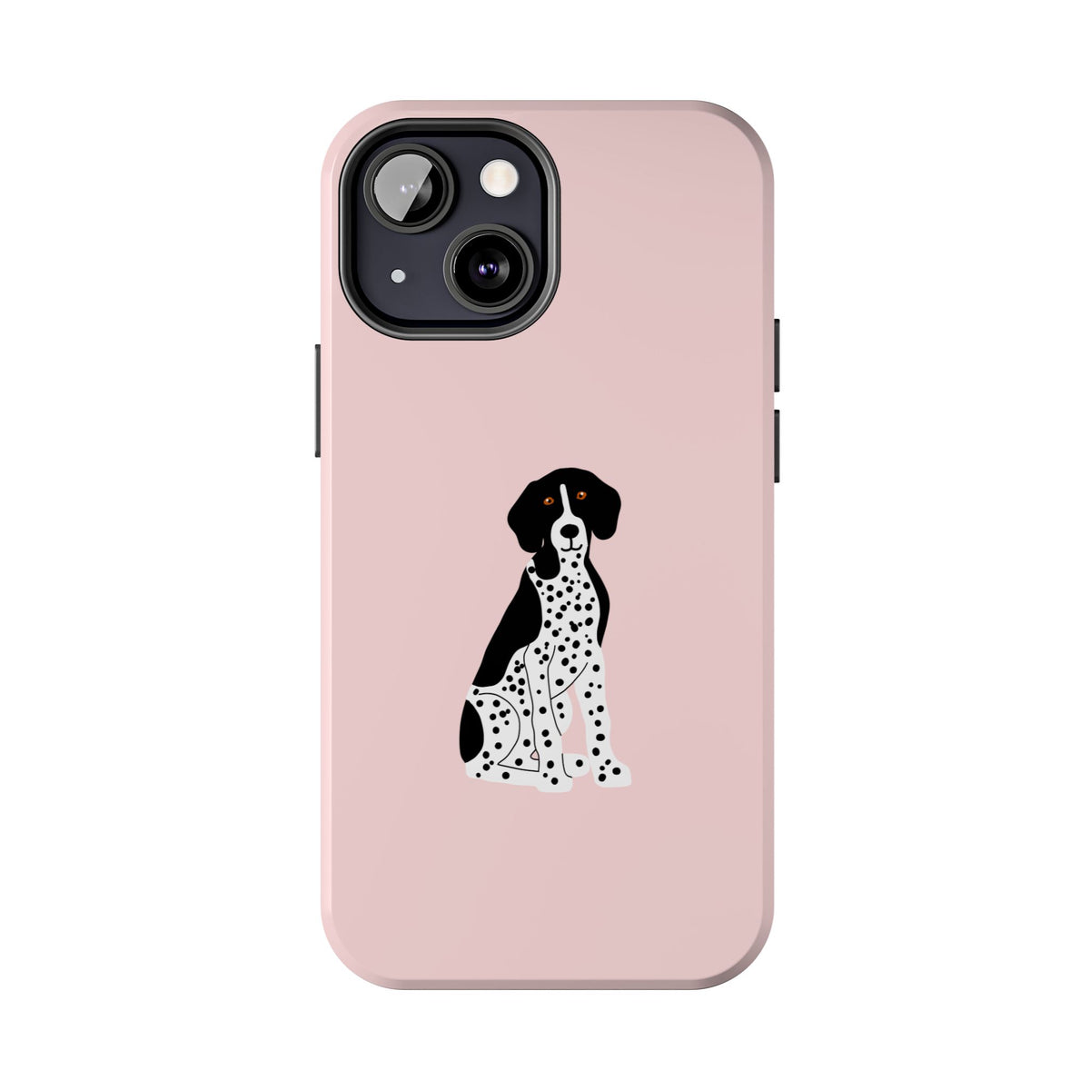 Black GSP Light Pink Tough Phone Cases