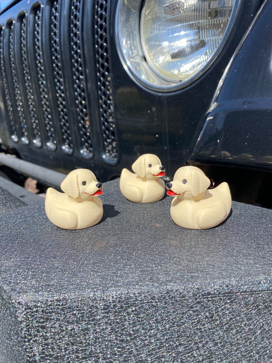 Labrador Retreiver Duck Miniature Figurine For Jeep Wrangler Dashboard