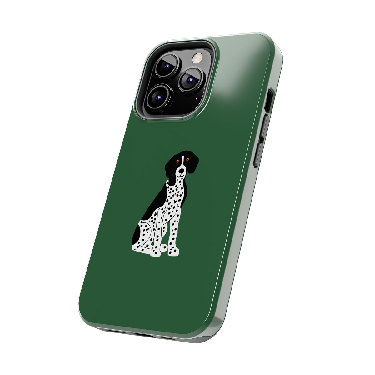 Black GSP Dark Green Tough Phone Cases