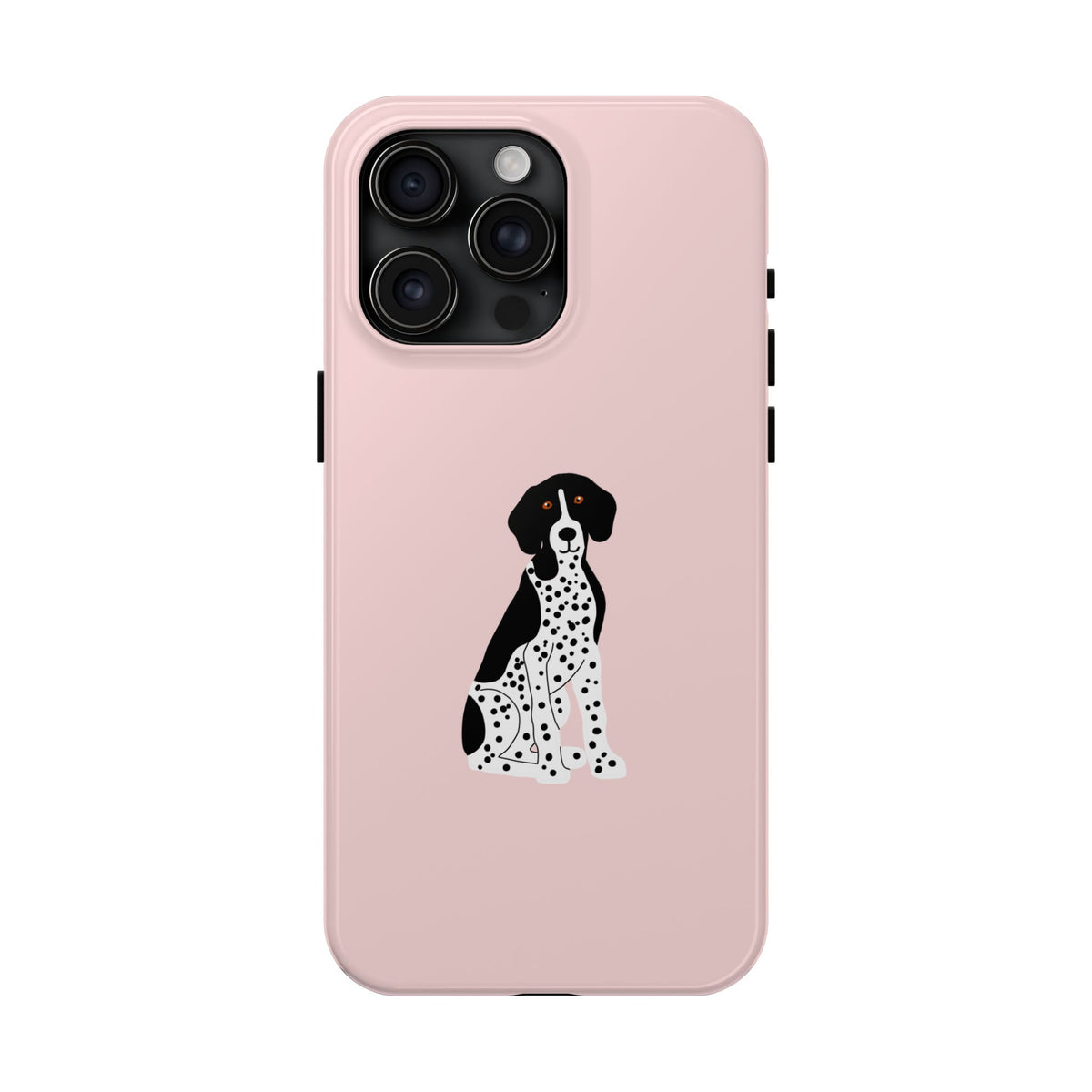 Black GSP Light Pink Tough Phone Cases