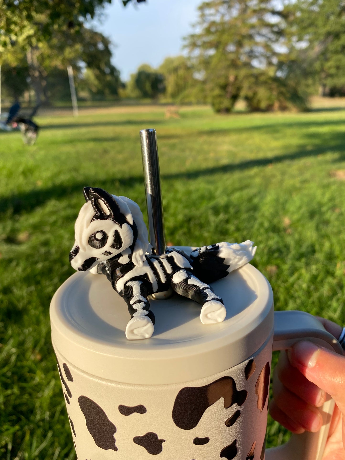 Halloween Horse Straw Topper/ Charm for Stanely Tumblers and other 9.5mm Straws