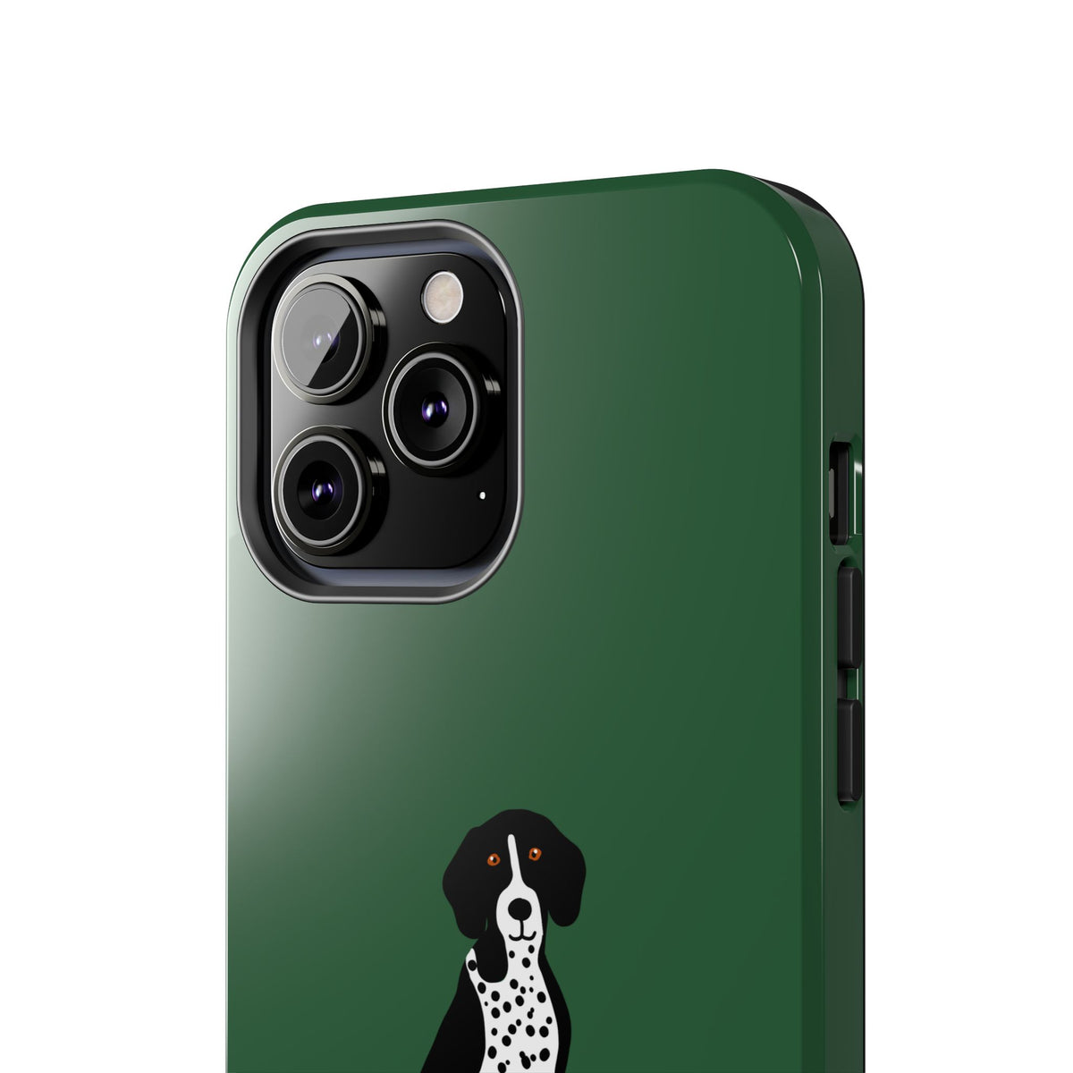 Black GSP Dark Green Tough Phone Cases