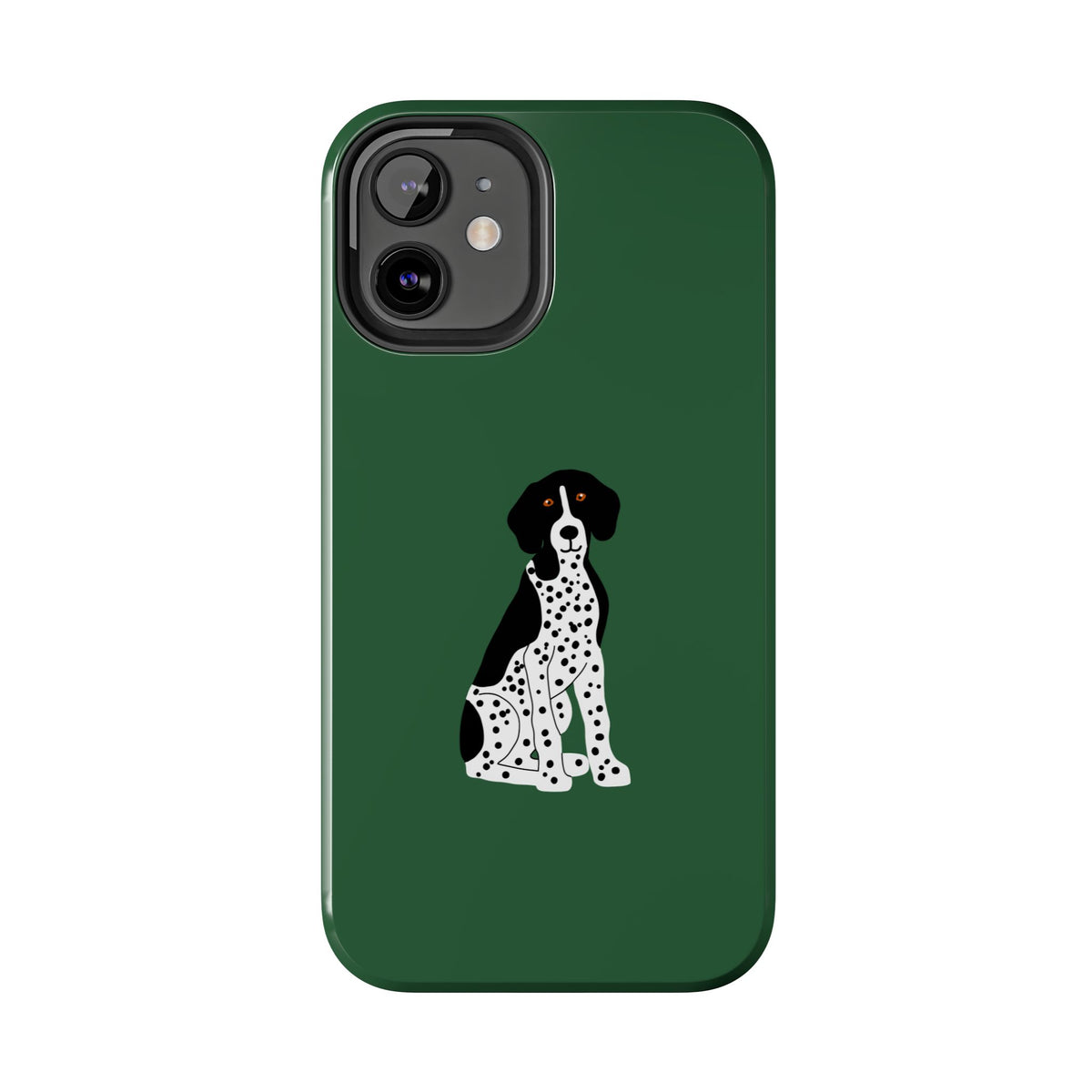 Black GSP Dark Green Tough Phone Cases