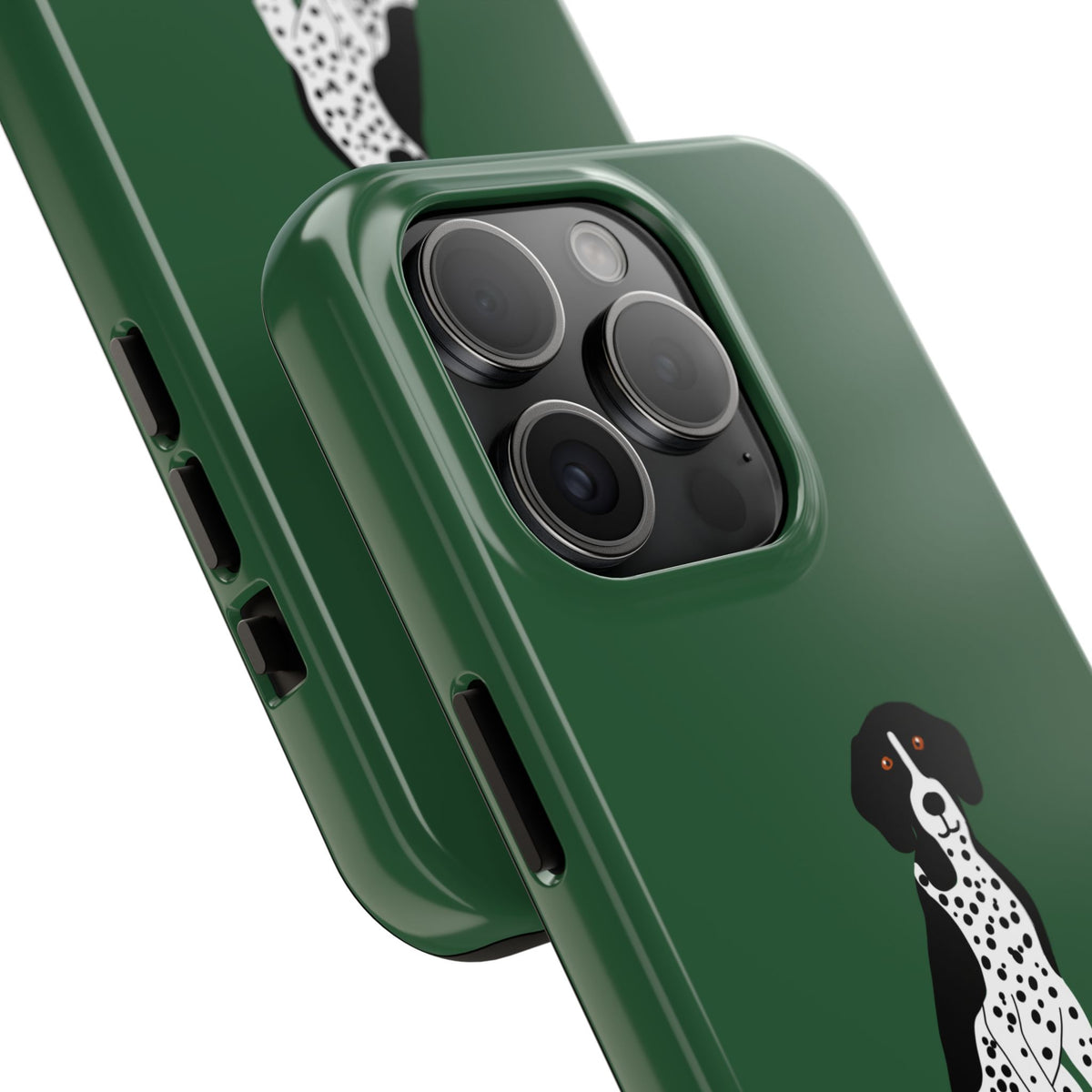 Black GSP Dark Green Tough Phone Cases