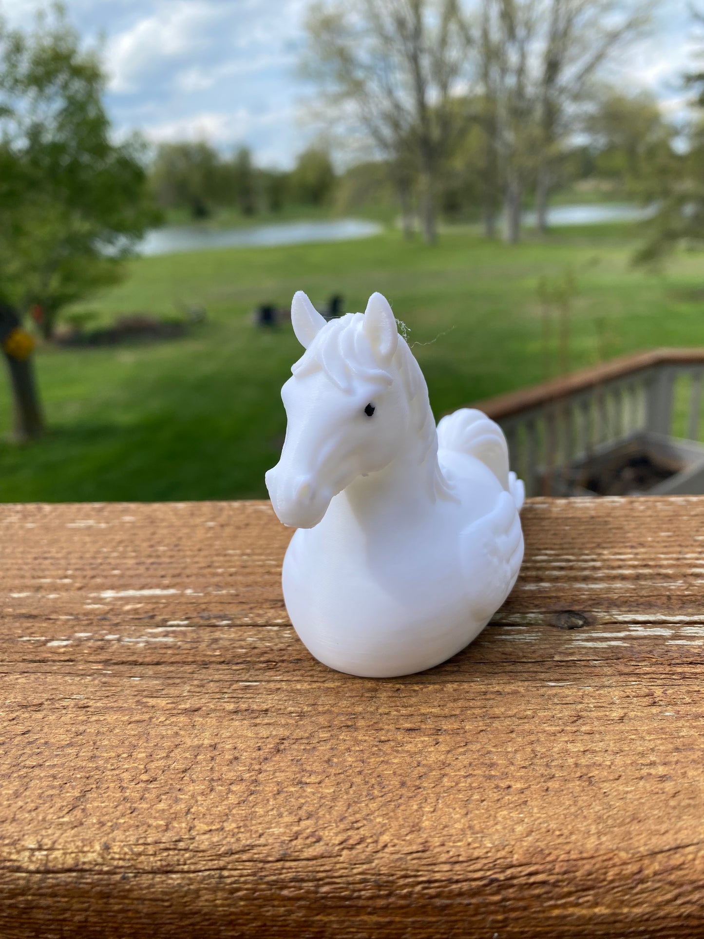 Horse Duck Miniature Figurine For Jeep Wrangler Dashboard