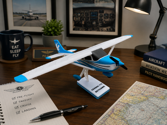 Cessna 172 Skyhawk Model Plane