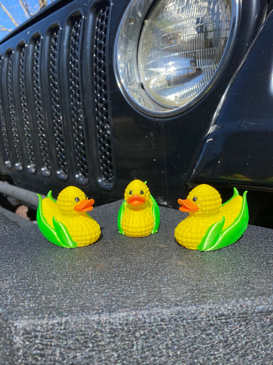 Corn Duck Miniature Figurine For Jeep Wrangler Dashboard