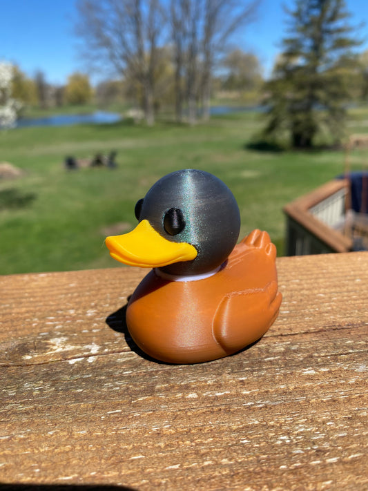 Mallard Duck Miniature Figurine For Jeep Wrangler Dashboard