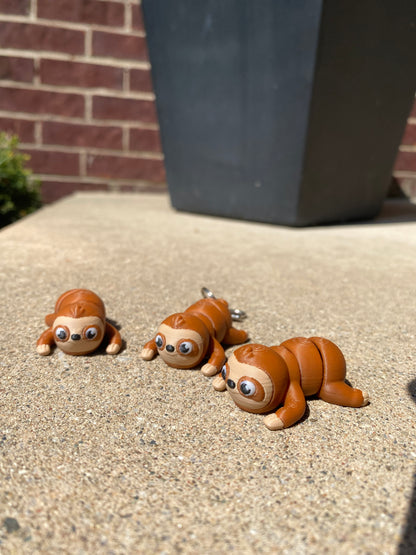 Sloth Fidget Toys and Keychains
