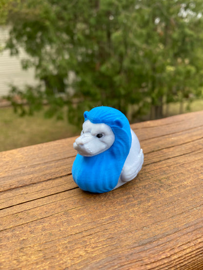 DET Lions Football Duck Miniature Figurine For Jeep Wrangler Dashboard