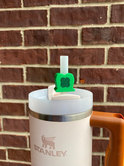 Leprechaun Hat Lucky Charms Marshmallow Straw Topper/ Charm for Stanely Tumblers and other 9.5mm Straws