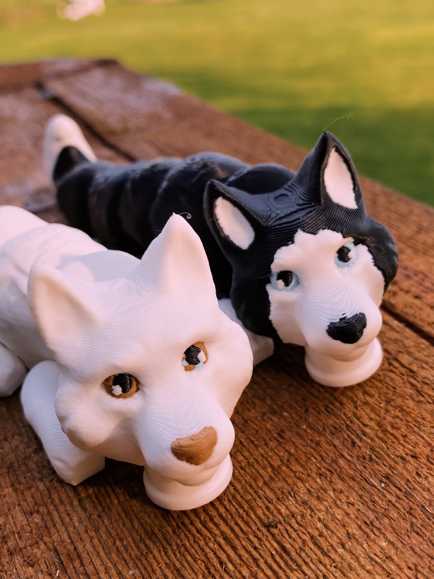 Custom Full Body Dog Straw Toppers/Charms 3D Printed for Stanley Tumblers or other 9.5mm Straws