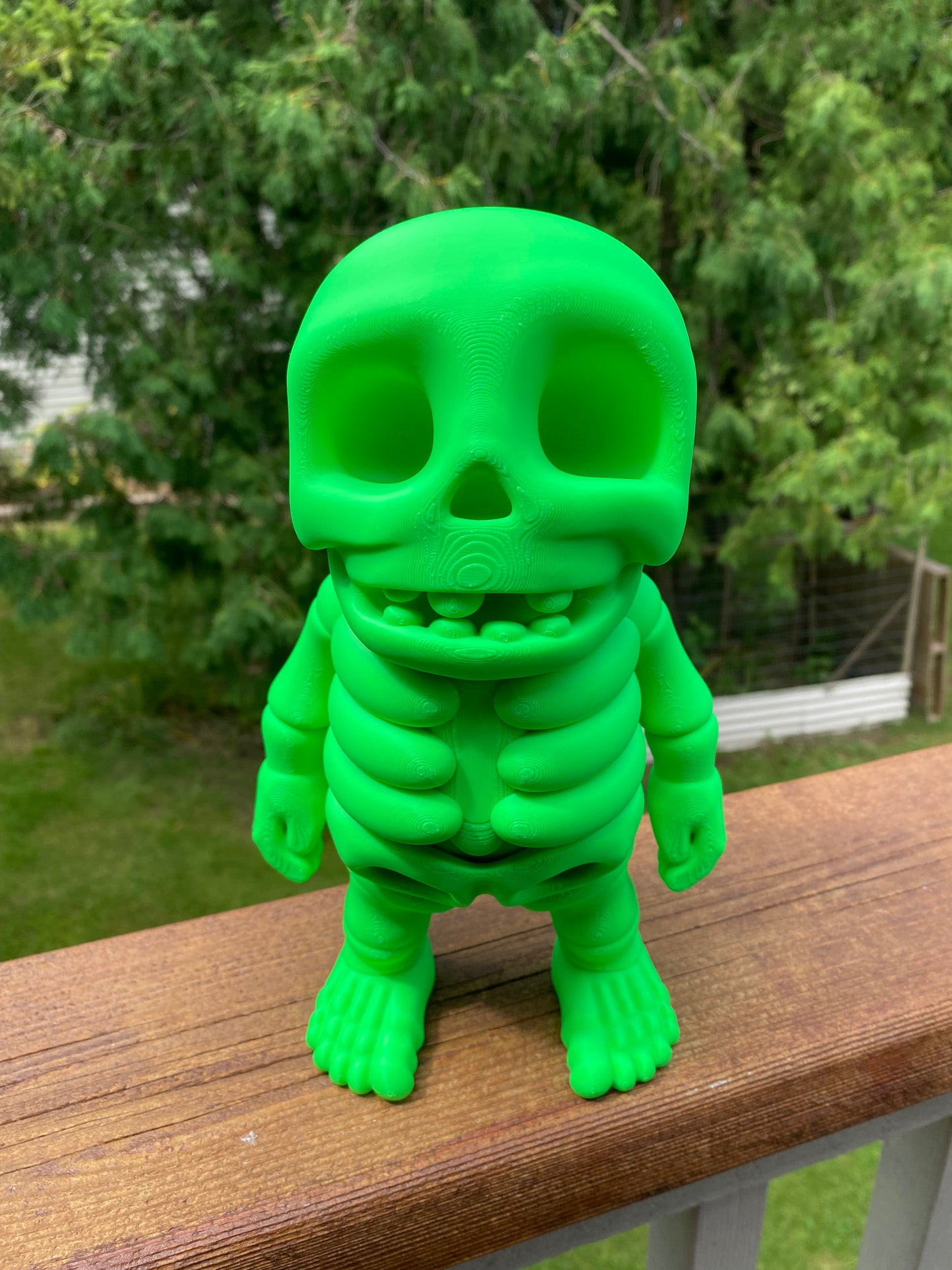JUMBO Chunky XL Skeleton Fidget Toy Halloween Decor Spooky Scary Skeleton Cute Home Decoration