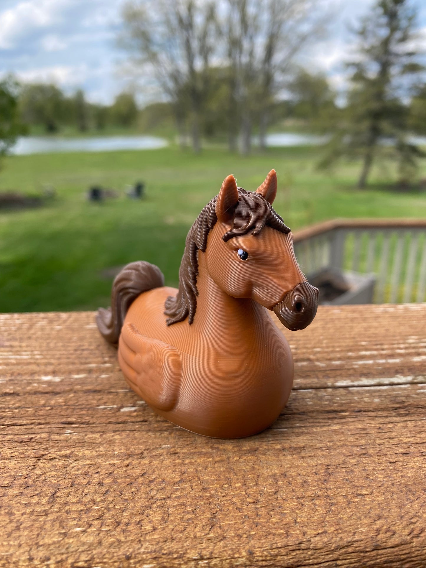 Horse Duck Miniature Figurine For Jeep Wrangler Dashboard
